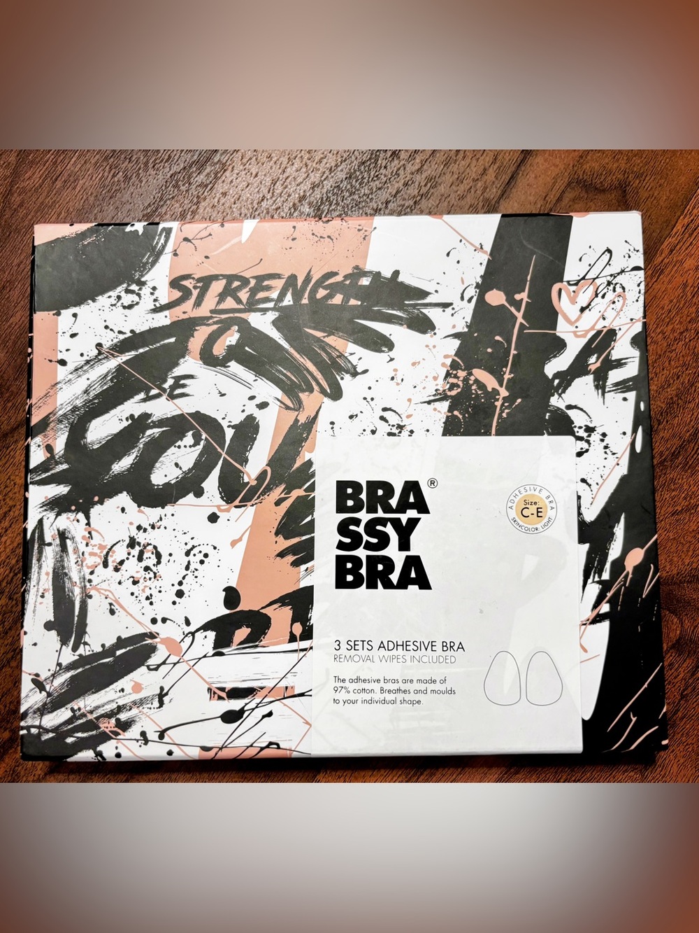 Brassy Bra, Vanilla/Light, Size C-E